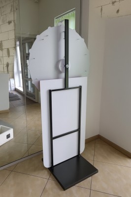 Branded Wheel of Fortune on Stand, Wheel Diameter 800mm