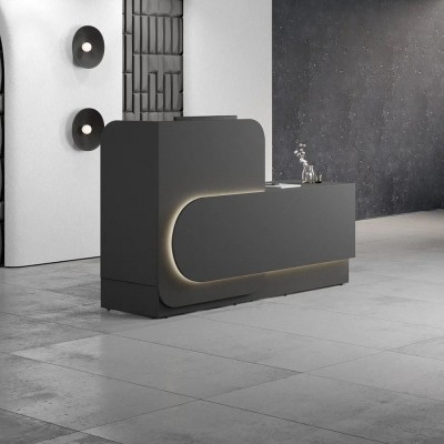 "Scandi" Office Reception Desk, 180x120x62cm
