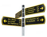 Street name signs