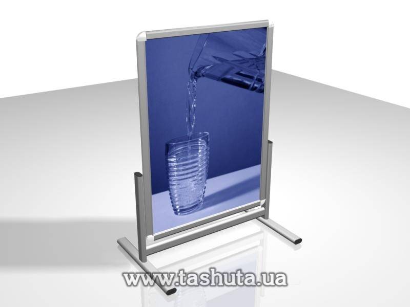 Snap Frame A-Board, Aluminium T-Shaped, A1 Format