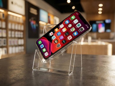 Пластиковая подставка для смартфона, 100х120х85 мм