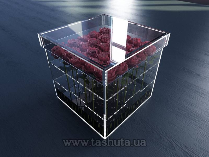 Flower Box for 9 Roses 160x160x160mm