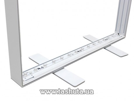 Kaseton tekstylny świetlny 80x120 cm, grubość 10cm, DWUSTRONNY