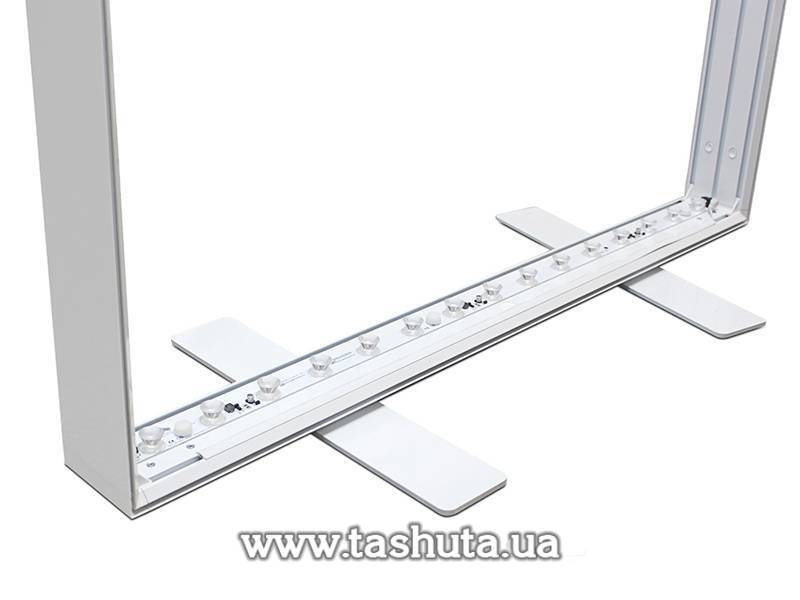 Fabric Light Box 80x120cm, 10cm Deep, DOUBLE-SIDED