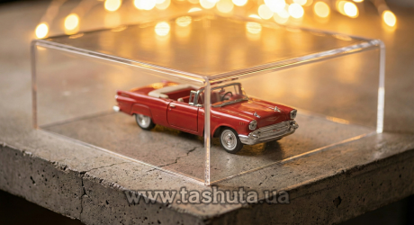 Защитная колба, акриловый дисплей 210x300x100 мм