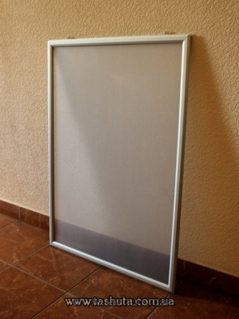 Rama do plakatu dwustronna z górnym ładowaniem, wisząca, 594x841 (A1)