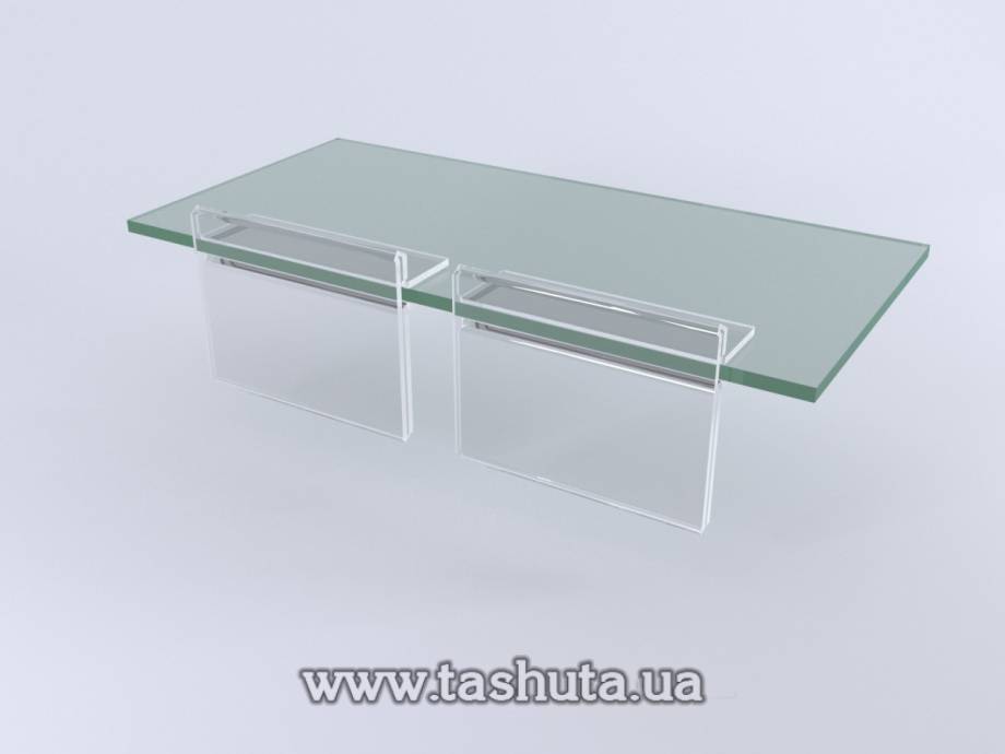 Hanging Glass Price Tag Holder 70x50mm