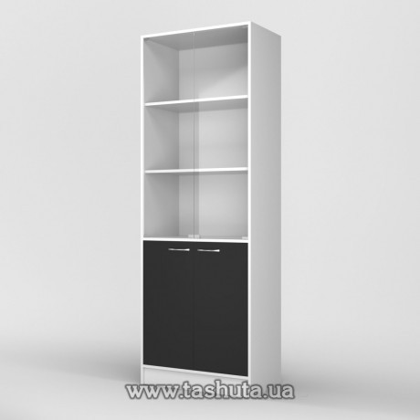 Шкаф для документов (стекло) 70х200х35см