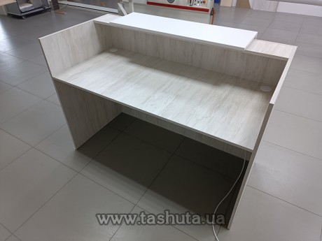 Modułowa lada recepcyjna, lada rejestracyjna, 150x110x74 cm