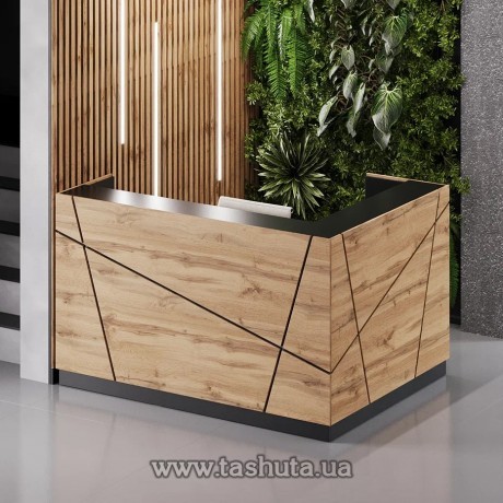 Lada recepcyjna „Modern” narożna, 150x110x120 cm