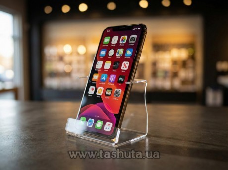 Podstawka na smartfon z uchwytem na cenówkę, 95x70x60 mm