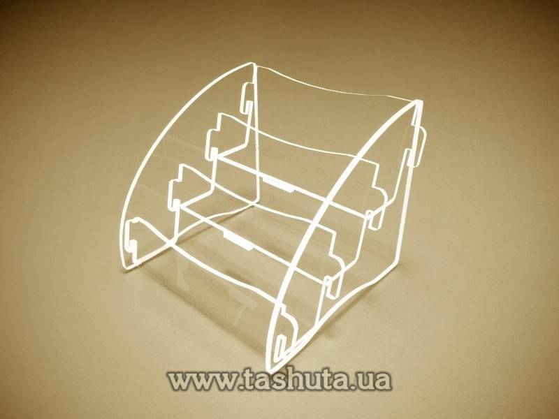 Tabletop Business Card Holder 90x50mm x 3 pcs