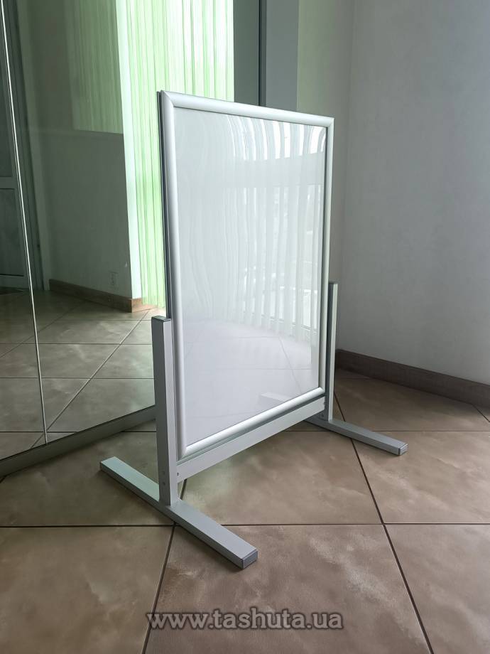 Snap Frame A-Board, Aluminium T-Shaped, B2 Format