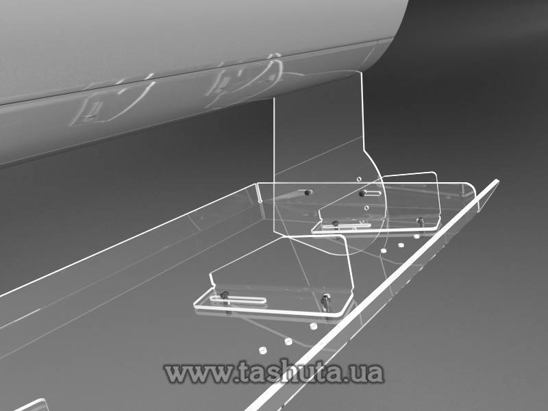 Clear Adjustable Air Conditioner Deflector, No Wall Drilling, 700mm Wide