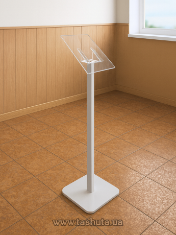 Информационная стойка с акриловым карманом А4 формата