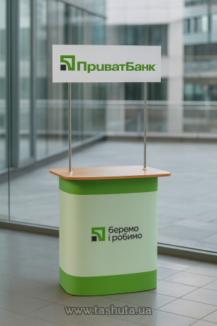 Промо-стол (промостойка) 800х2000х400 мм