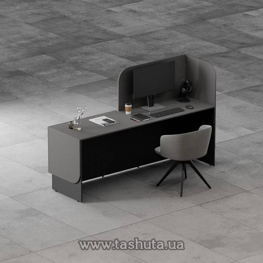 Офісна стійка ресепшн «Сканді», 220х120х62 см