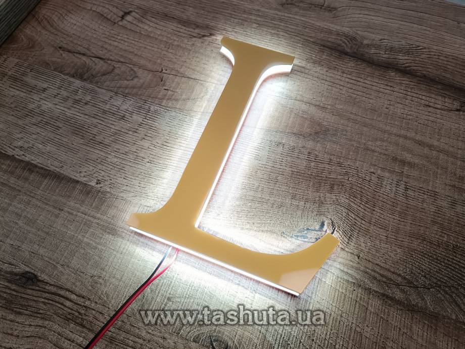 Two-Layer Halo-Lit Letters, h-500mm