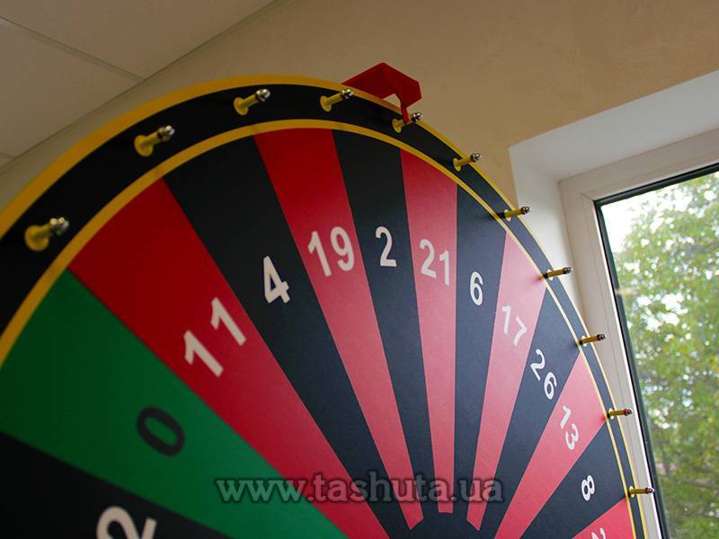 Wheel of Fortune on High Stand, Wheel Diameter 800mm