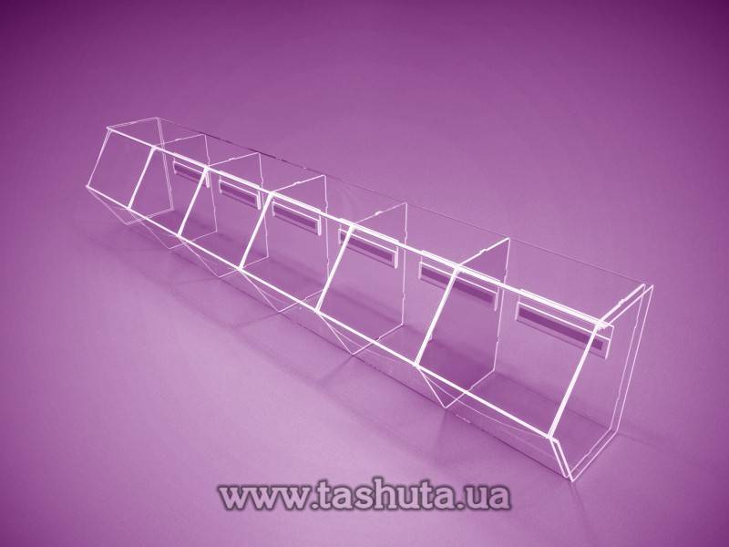 Dry Goods Dispensers, Containers (6 Compartments)