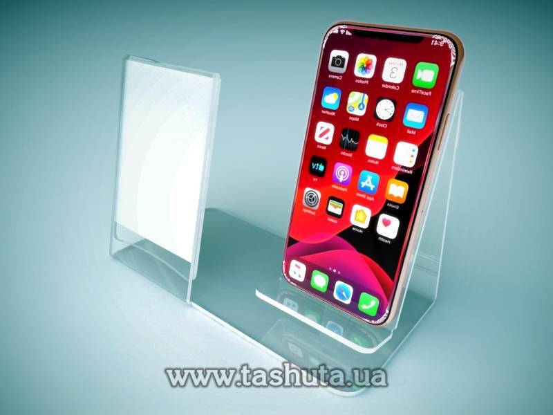 Подставка для смартфона с ценником, 145х100 мм