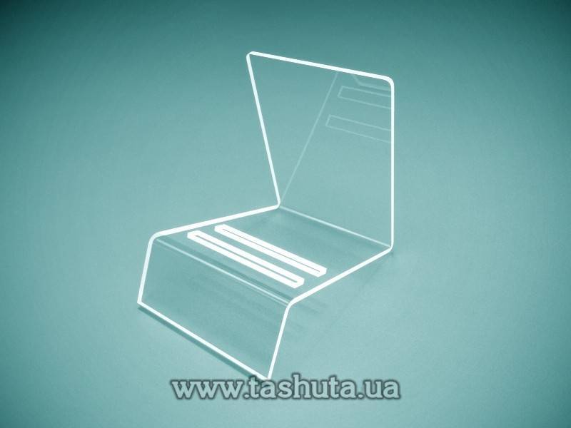 Two-Plate Display Stand 80x100x120mm