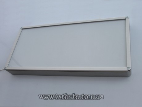 Lightbox dwustronny na zdjęcie (rama zatrzaskowa)