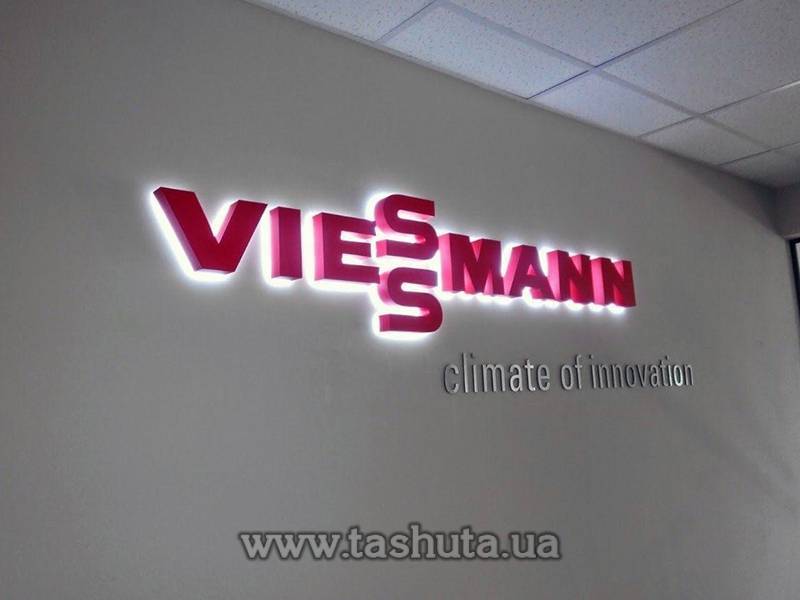 Halo-Lit PVC Letters, h-600mm