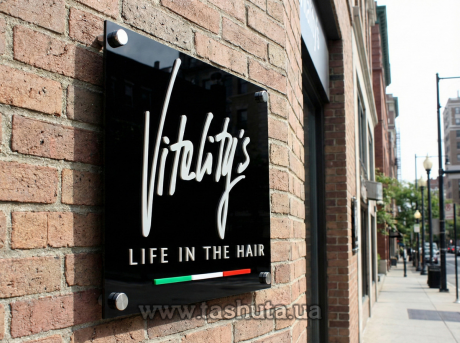 Фасадна табличка акрилова з об’ємними елементами, 400х200 мм