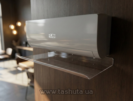 Защитный экран для кондиционера из акрила шириной 1100мм (дефлектор)