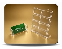 Plastic card and business card holders