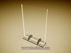 Menu holder A3 z nóżką ze sklejki