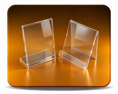 Acrylic literature holders