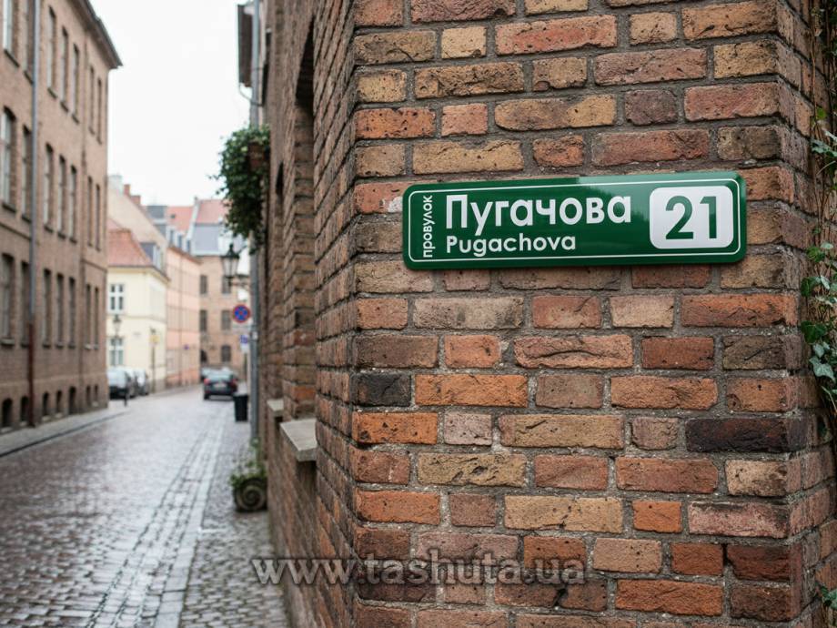 House Address Sign 600x150mm