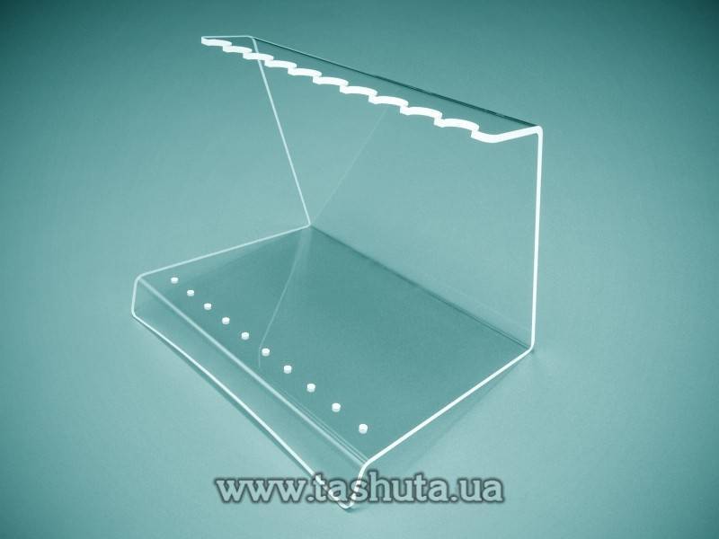 Acrylic Pen Holder for 10 pcs, 160x130x120mm