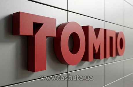 Об’ємні букви з ПВХ пластику, H=250мм