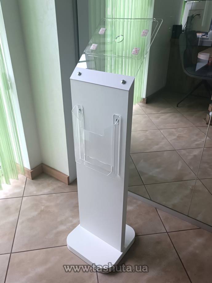 Floor-Standing Tablet Information Stand