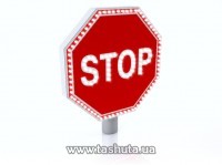 "Stop" LED Road Sign 600x600mm