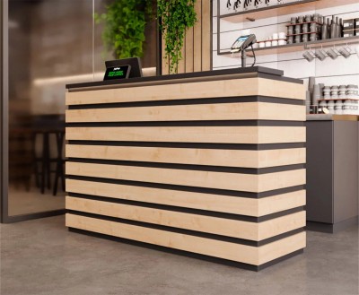 Bar Counter, Reception Desk, 120x110x62cm