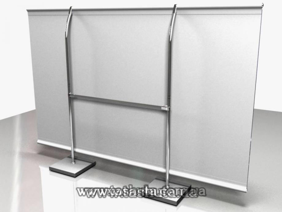 Прес-вол (Press-wall, Brand wall) 2х2,5 м на композитних ніжках