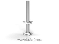 Słup do znaku drogowego 50x50x3000 mm