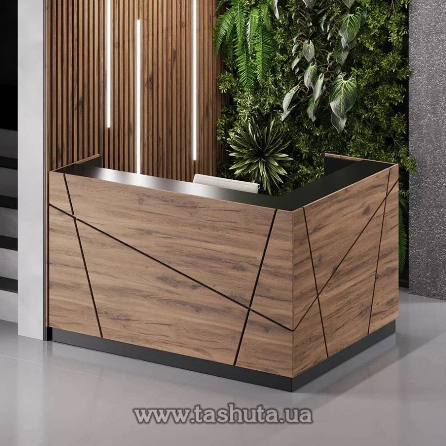 "Modern" Corner Reception Desk, 180x110x150cm