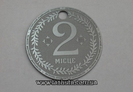 Numerek akrylowy szatniowy 40x40 mm, jednostronny