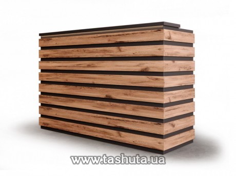 Lada barowa, recepcyjna, 120x110x62 cm