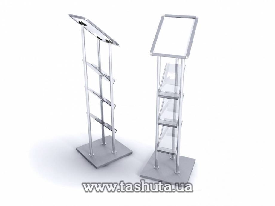 A3 Snap Frame Brochure and Leaflet Stand