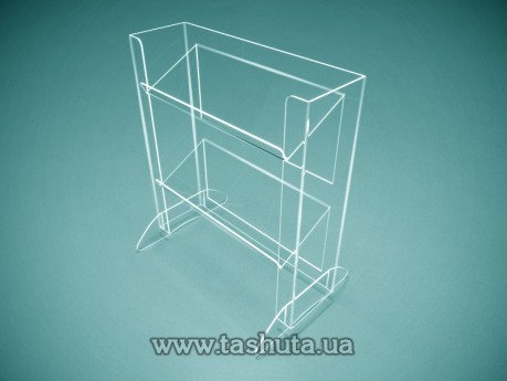 Etażerka pochylona 340x375x100 mm