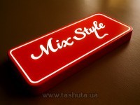 Lightbox dwustronny z PCV