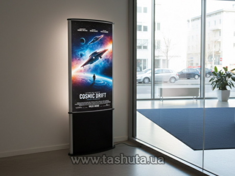 Підлоговий лайтбокс (lightbox) 650х1200 мм