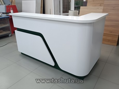 Lada recepcyjna, lada rejestracyjna, 270x110x130cm