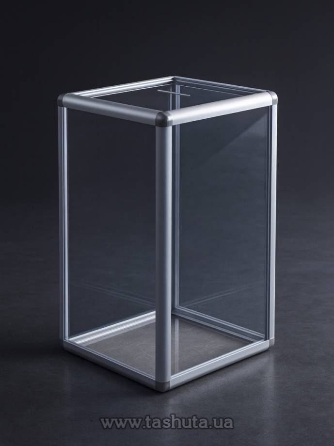 Aluminium Profile Ballot Box 300x500x300mm